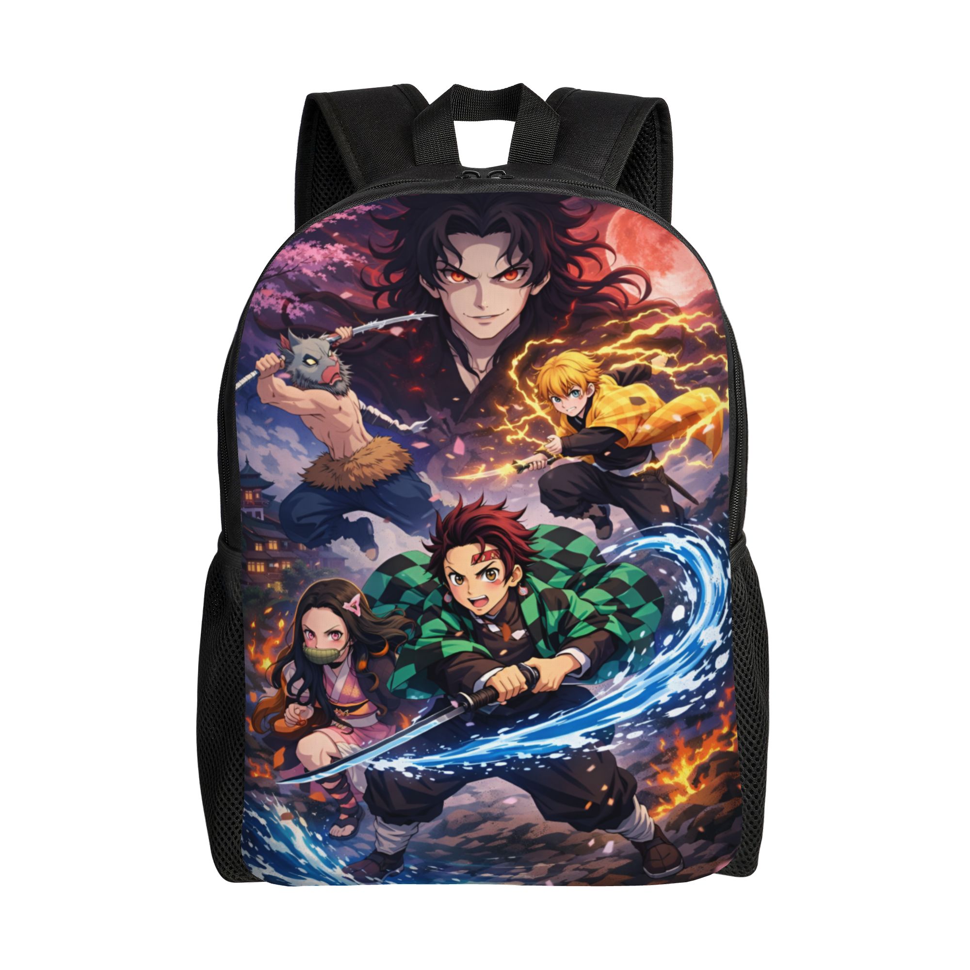 Laptop Accessories For Students - D-Demons Slayers Travel Backpack Women Men
