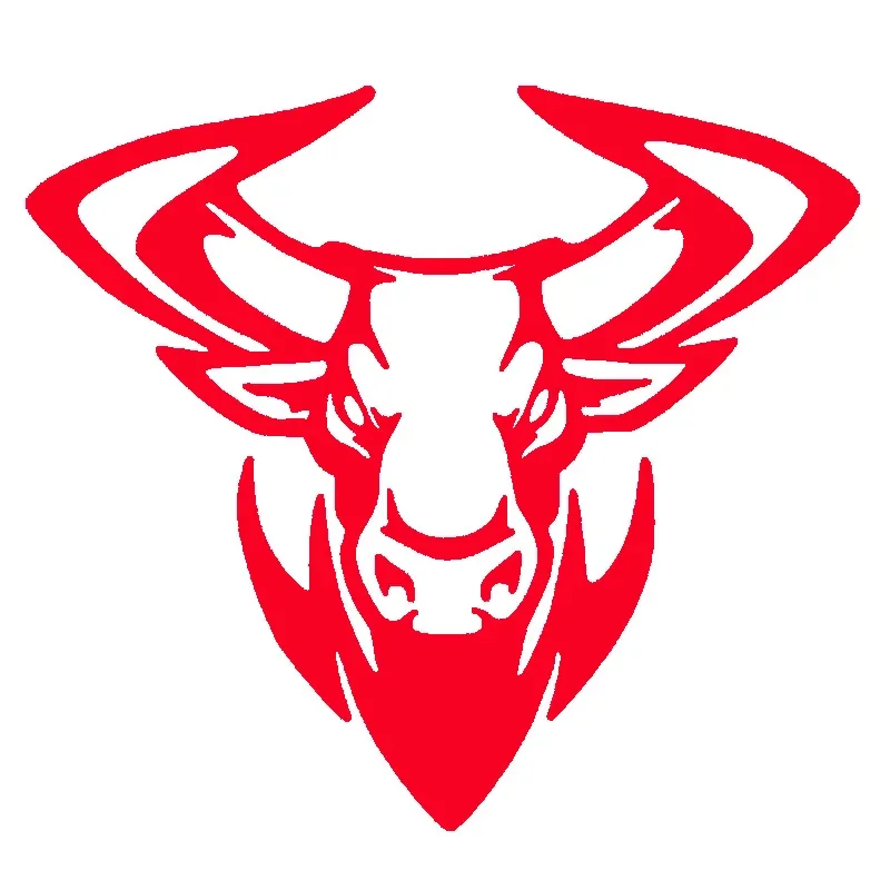 Laptop Accessories Ideas - Buffalo Head Bull Horn Car Sticker