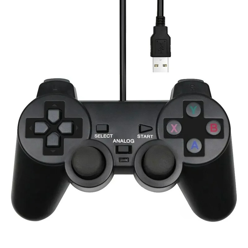 Laptop Accessories Ideas - Wired USB PC Gaming Joystick Gamepad