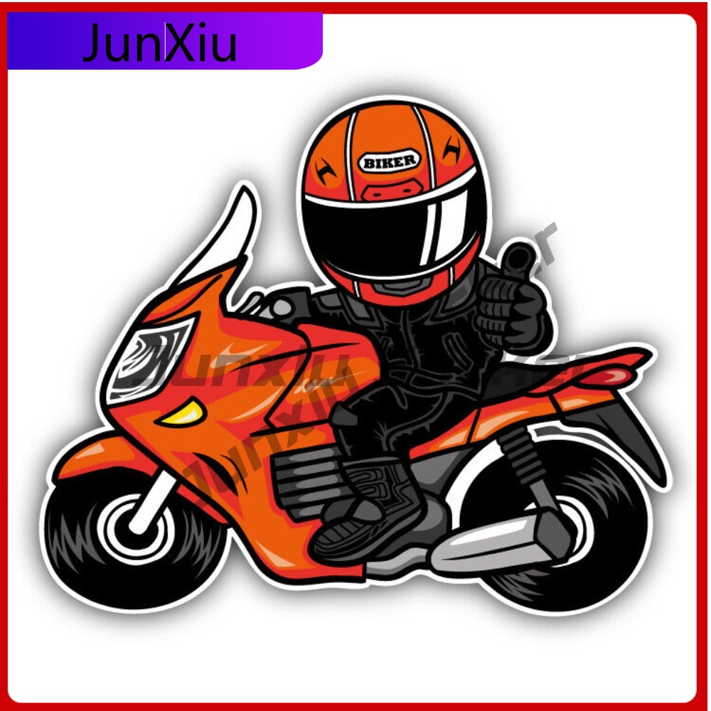 Laptop Accessories Best - Funny Biker Cartoon Anime Best Gift