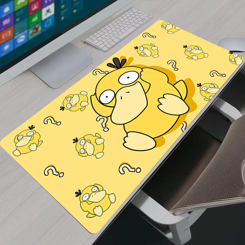 Laptop Accessories Cool - Mousepad Anime P-Pokemon Psyduck XXL Large