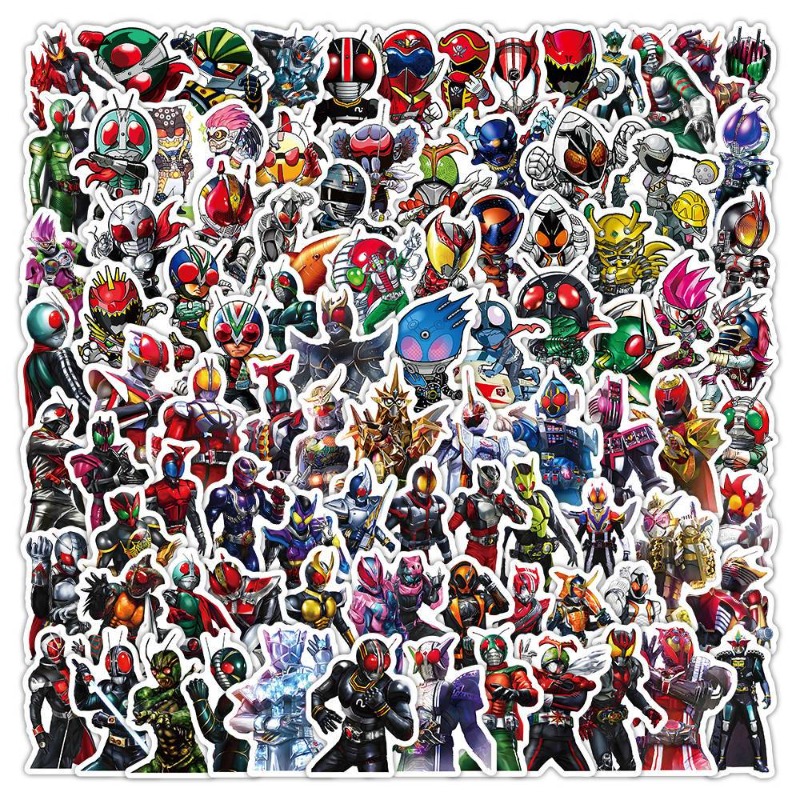 Laptop Accessory - 103Pcs Kamen Rider Ins Aesthetic Cute