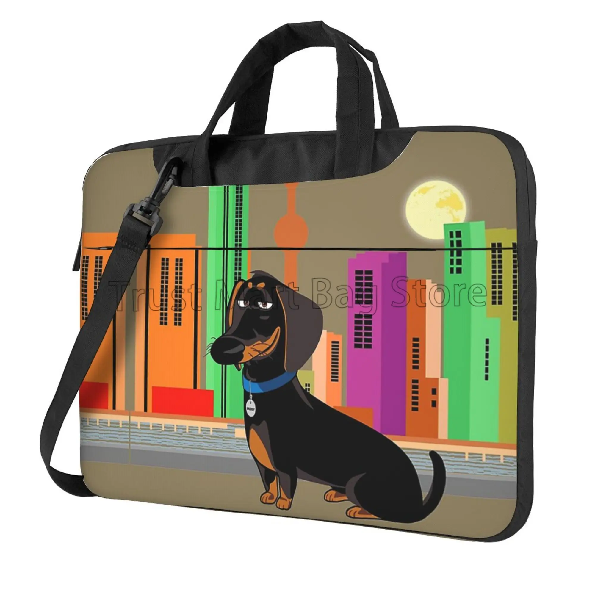 Cute Dachshund Print Laptop Ca - Laptop Accessories Case review and price