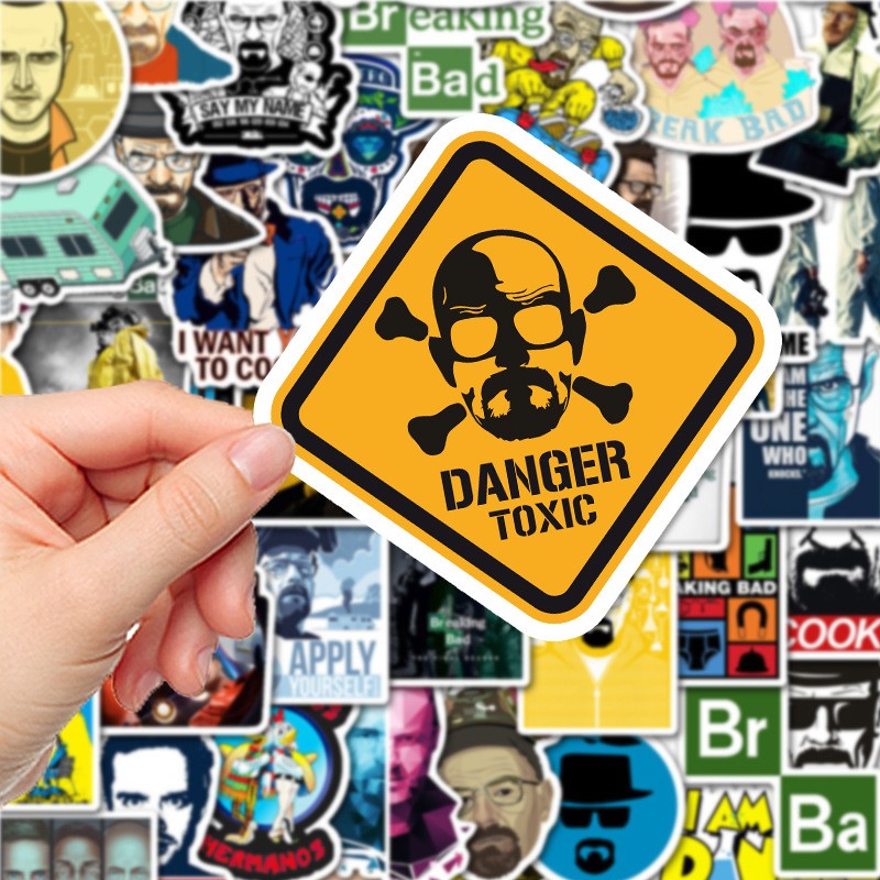 50pcs TV Show Breaking Bad Sti - Laptop Accessories Cool review and price