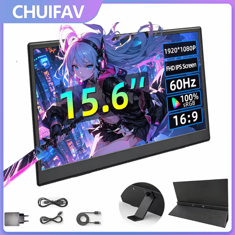 CHUIFAV 15.6 Inch Portable Mon - Xbox Laptop Accessories review and price
