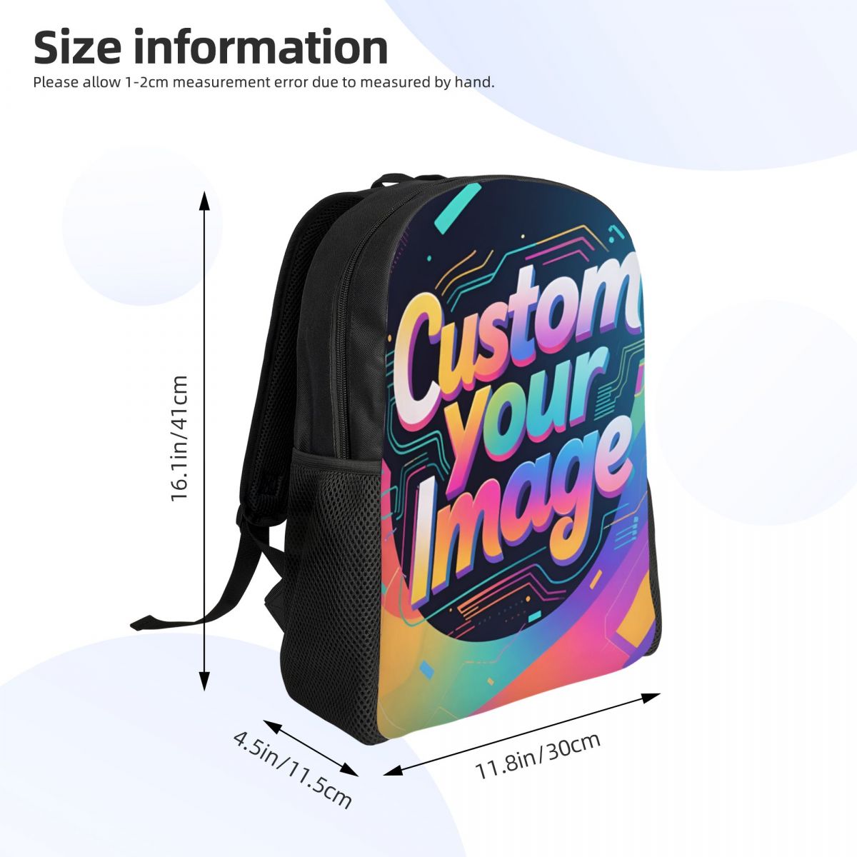 Custom Your Image Logo Backpac - Laptop Accessories Images review and price