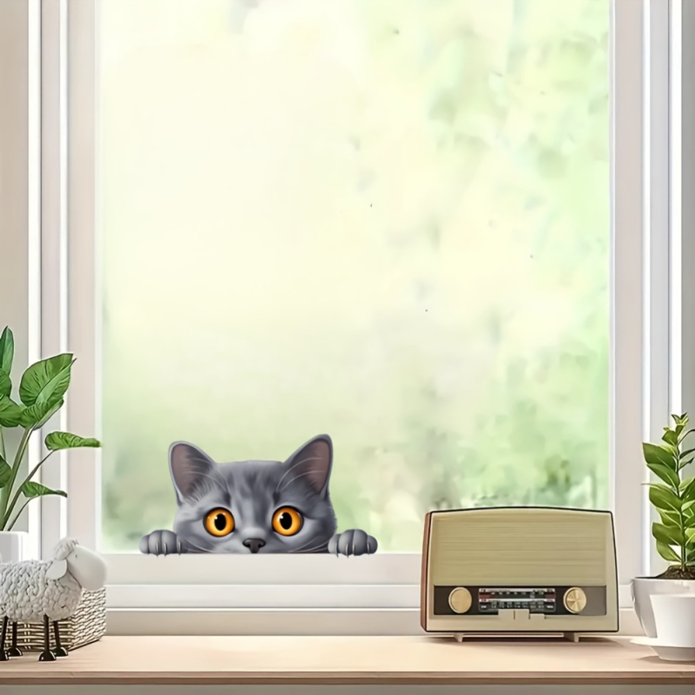 A Small Gray Cat Cute Car Lapt - Laptop Unique Accessories review and price