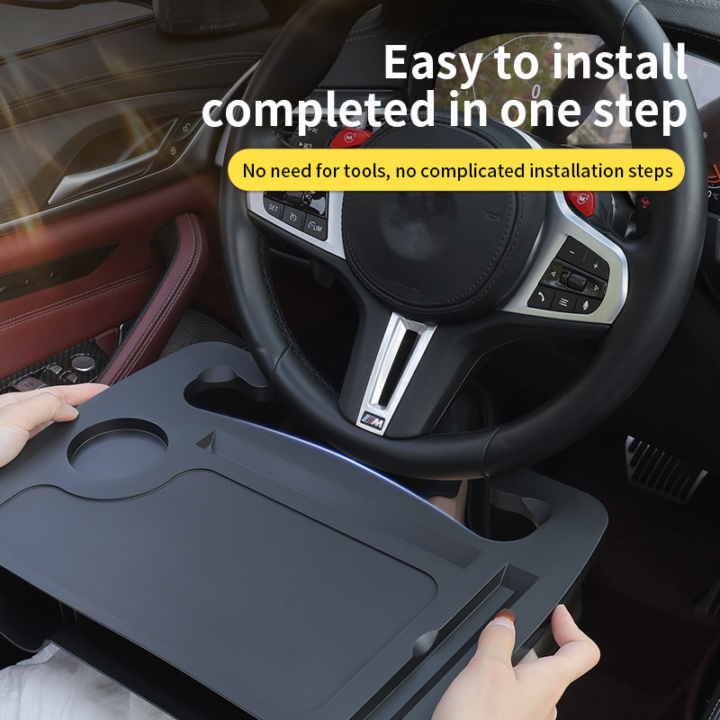 2-IN-1 Car Steering Wheel Tabl - Laptop Accessories Table review and price