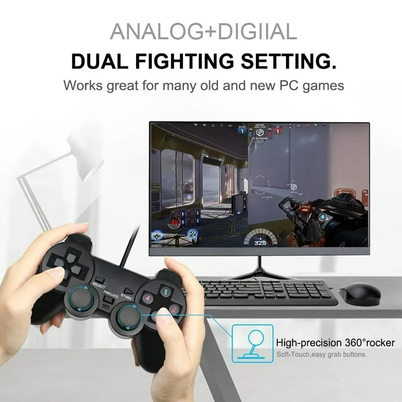 Wired USB PC Gaming Joystick G - Laptop Accessories Ideas review and price