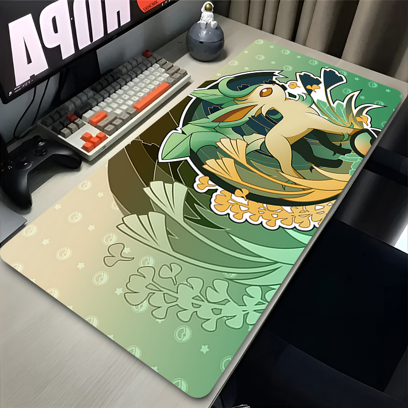 Mouse Pad Gamer P-pokemon Leaf - Laptop Accessories Cool review and price