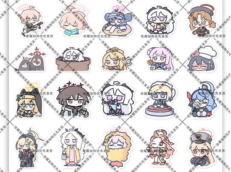 80PCS Anime Blue Archive Soras - Laptop Accessory review and price
