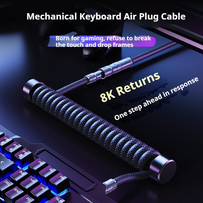 Eary 1.2m Coiled Keyboard Cabl - Laptop Accessories Cool review and price
