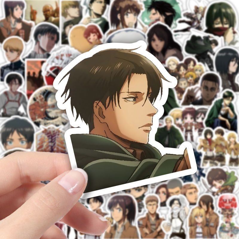 60Pcs Attack on Titan Anime St - Laptop Accessories Case review and price