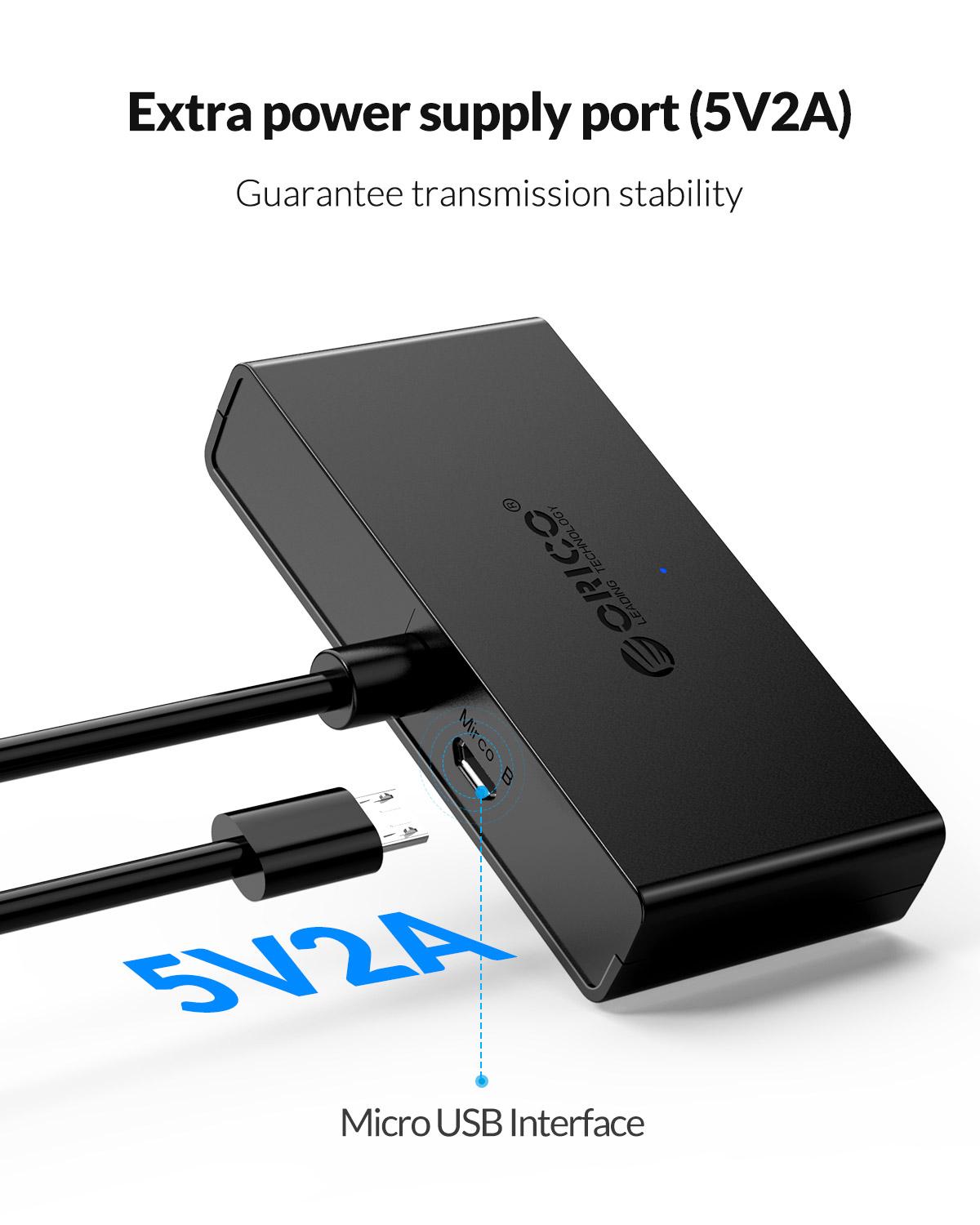 ORICO Hub USB 4 Ports Multi US - Laptop Accessories Ideas review and price