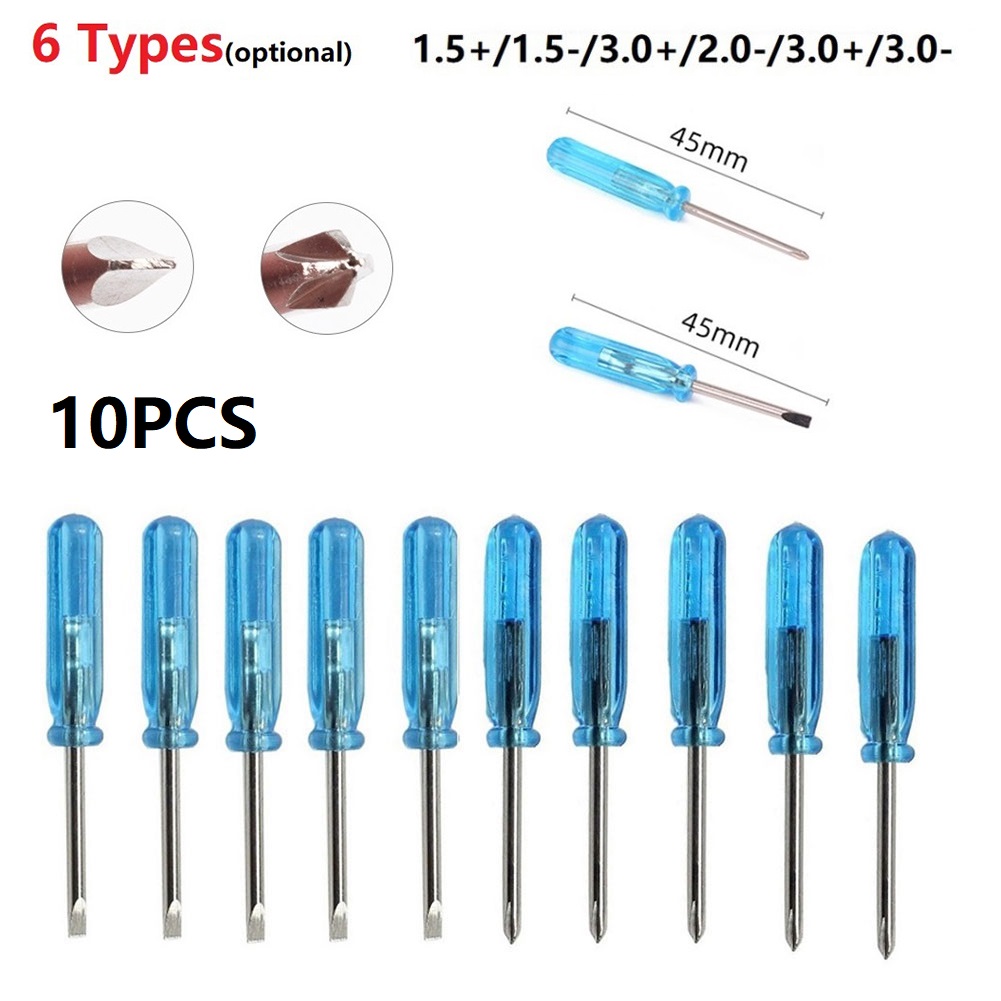 10pcs Mini Slotted Cross Screw - Xbox Laptop Accessories review and price
