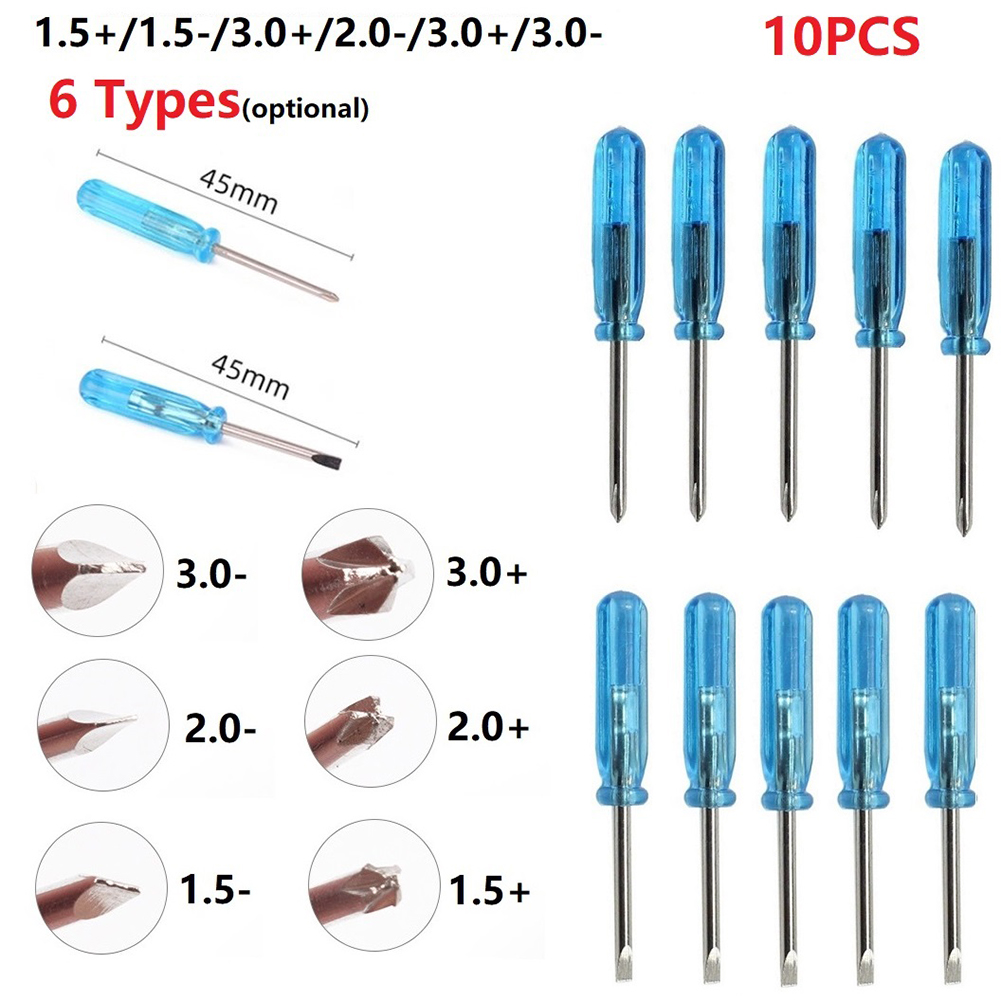 10pcs Mini Slotted Cross Screw - Xbox Laptop Accessories review and price
