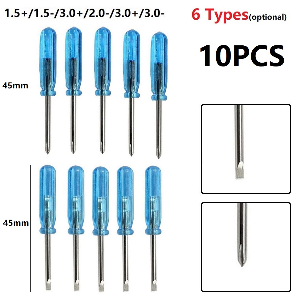 10pcs Mini Slotted Cross Screw - Xbox Laptop Accessories review and price
