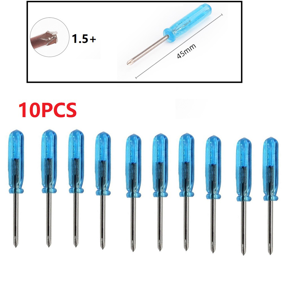10pcs Mini Slotted Cross Screw - Xbox Laptop Accessories review and price