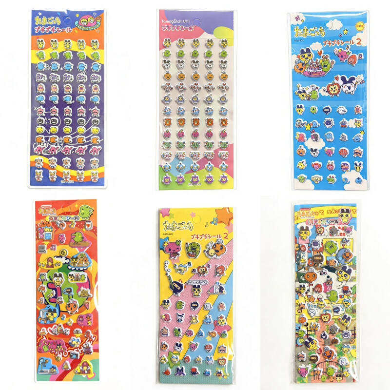 6Pcs Tamagotchi Cartoon Bubble - Laptop Accessories Case review and price