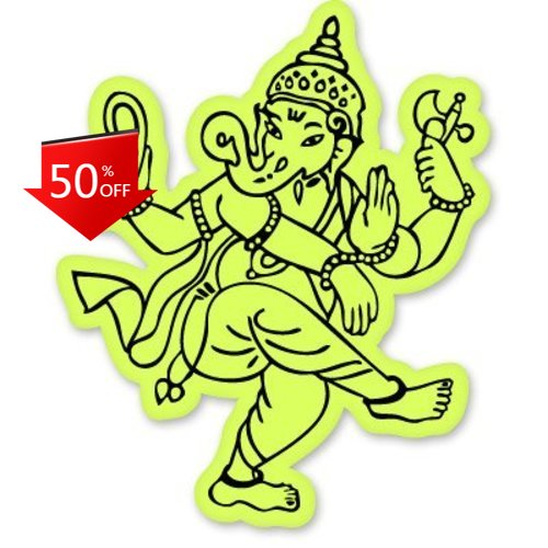 Ganesh Ganesha Dancing Cool Ca - Laptop Unique Accessories review and price