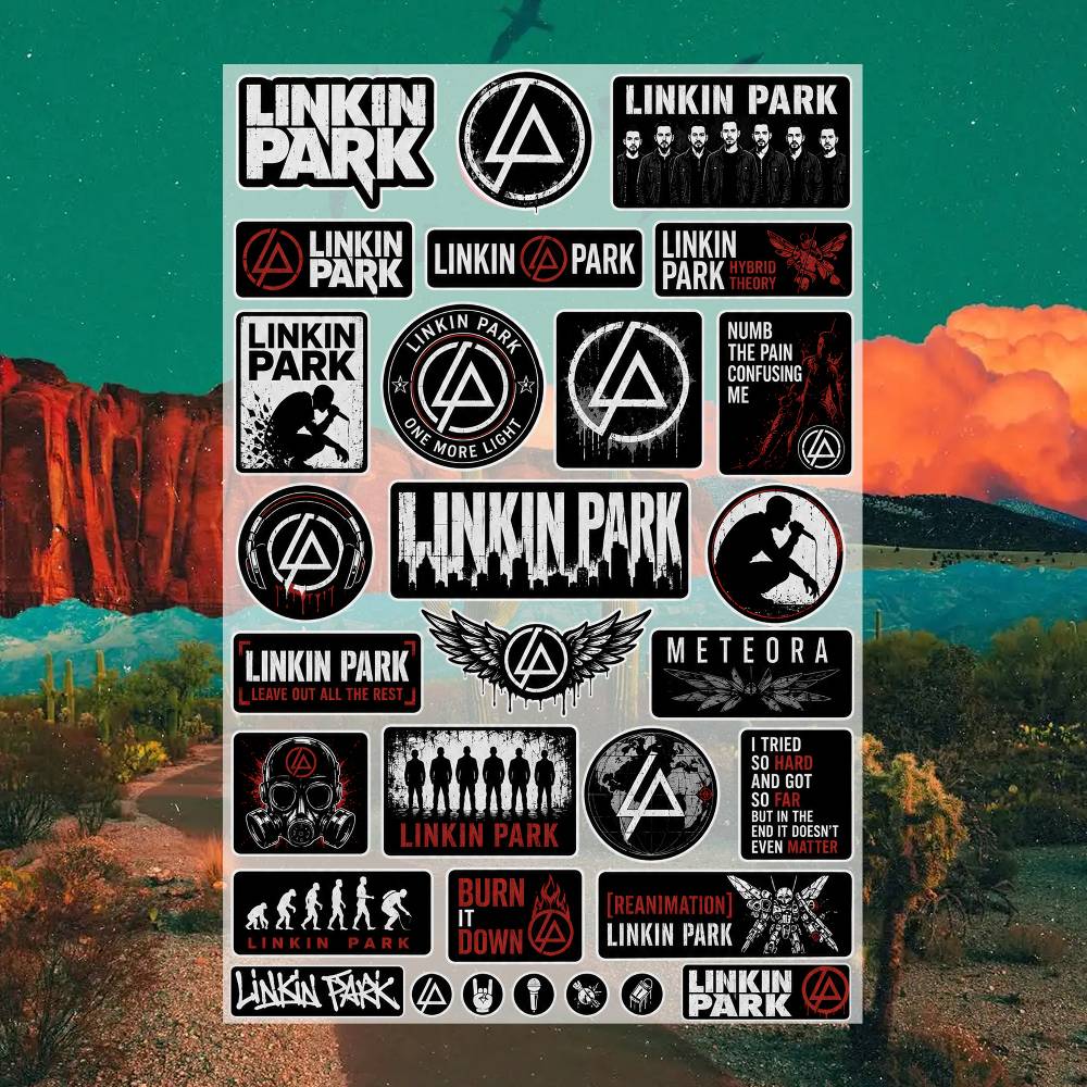 Li-nkin P-ark Stickers Moto St - Laptop Accessories Ideas review and price