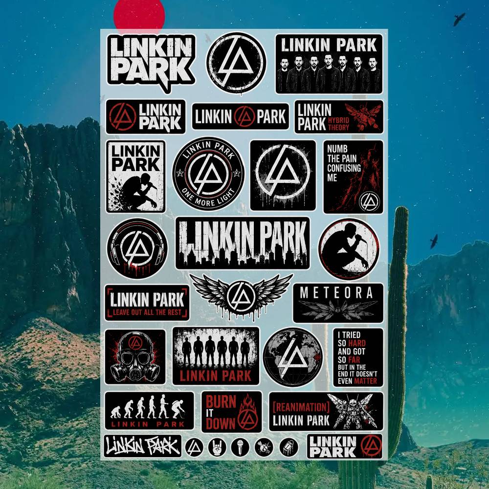 Li-nkin P-ark Stickers Moto St - Laptop Accessories Ideas review and price