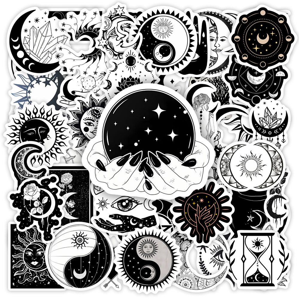 Cool Gothic Moon Aesthetic Sti - Laptop Accessories Cool review and price
