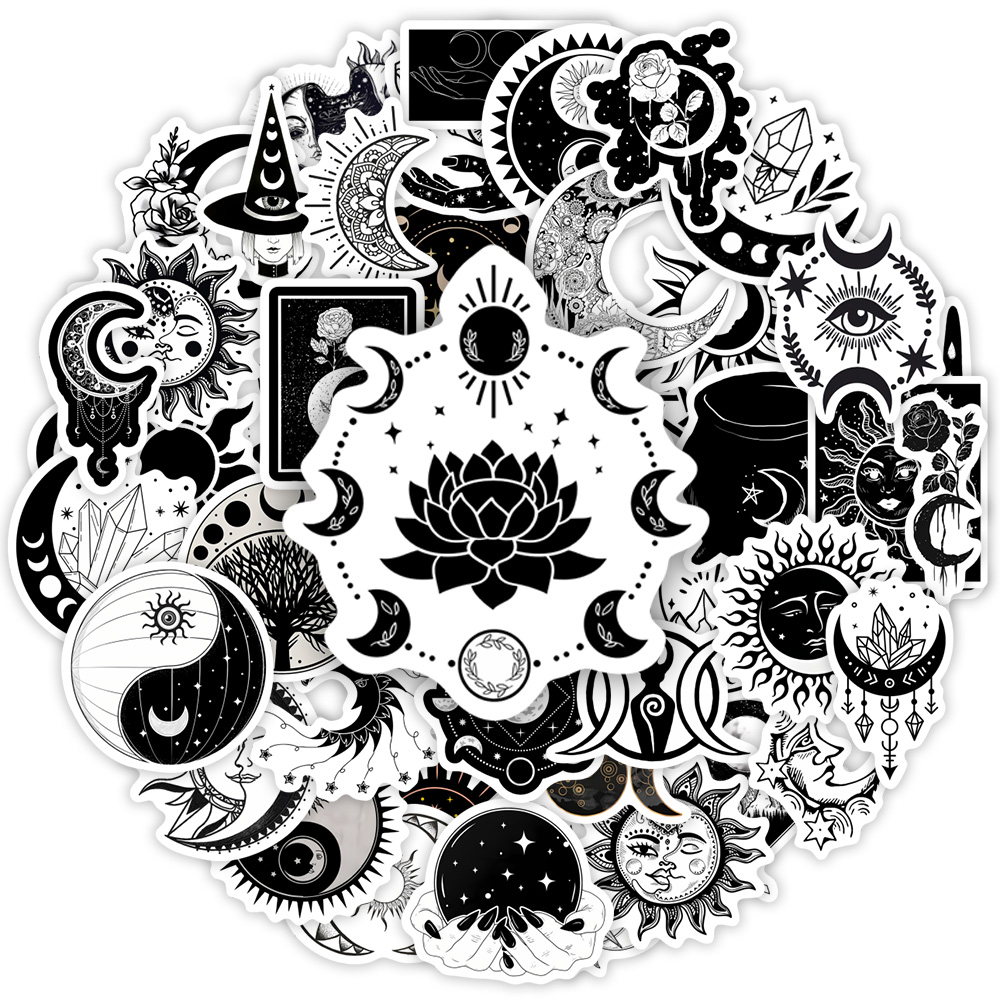 Cool Gothic Moon Aesthetic Sti - Laptop Accessories Cool review and price