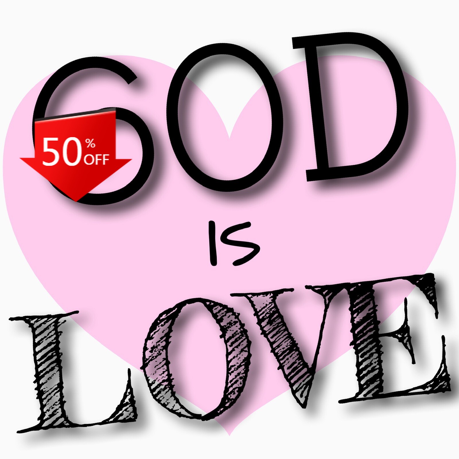 Christian God Is Love Aestheti - Laptop Unique Accessories review and price