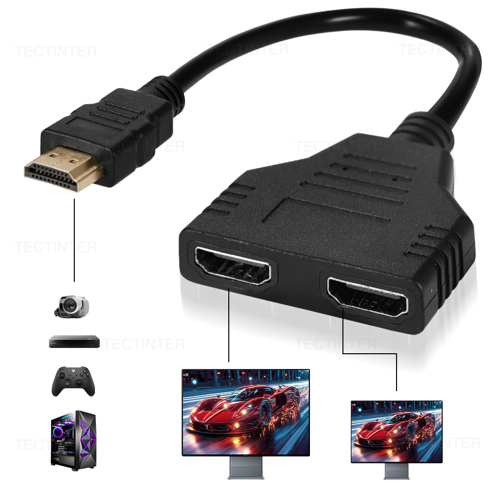 1080P 1 In 2 Out HDMI-compatib - Xbox Laptop Accessories review and price