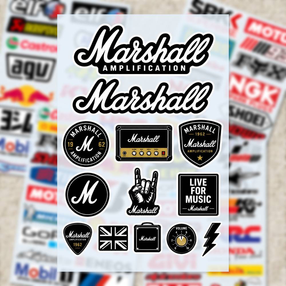 M-arshall Stickers Moto Sticke - Laptop Accessories Ideas review and price