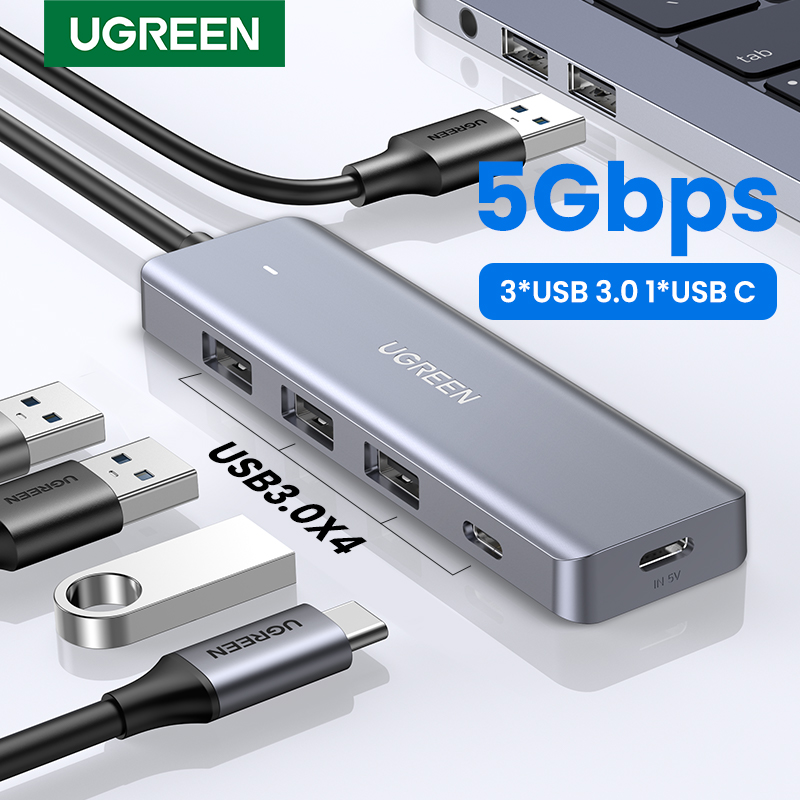 UGREEN USB HUB 4 Ports USB-A S - Xbox Laptop Accessories review and price