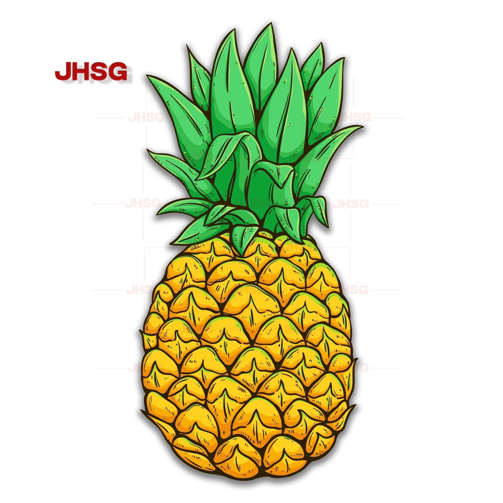 Best Pineapple Stickers Tropic - Laptop Accessories Best review and price