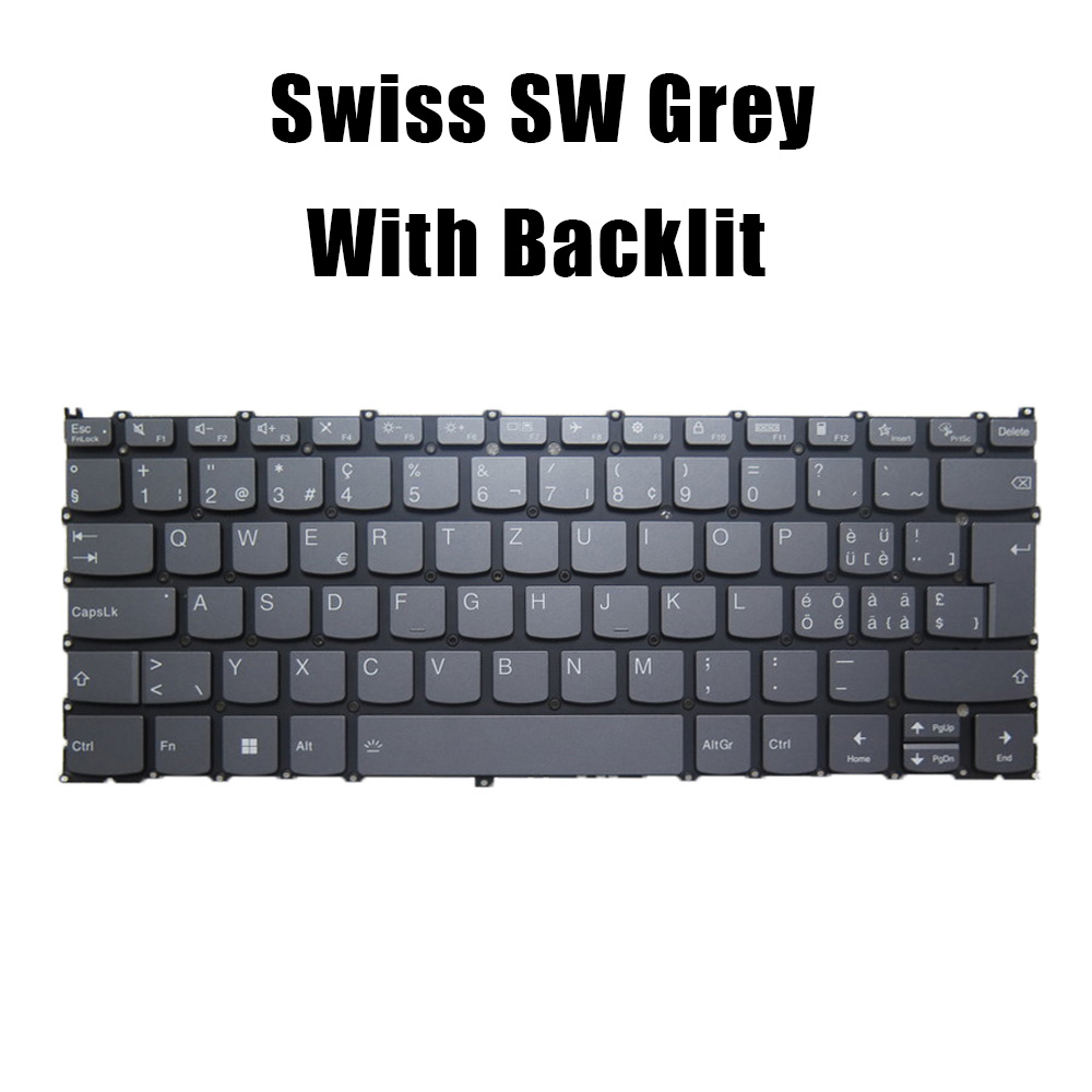 US/SW Grey/Blue Laptop Keyboar - Yoga Laptop Accessories review and price