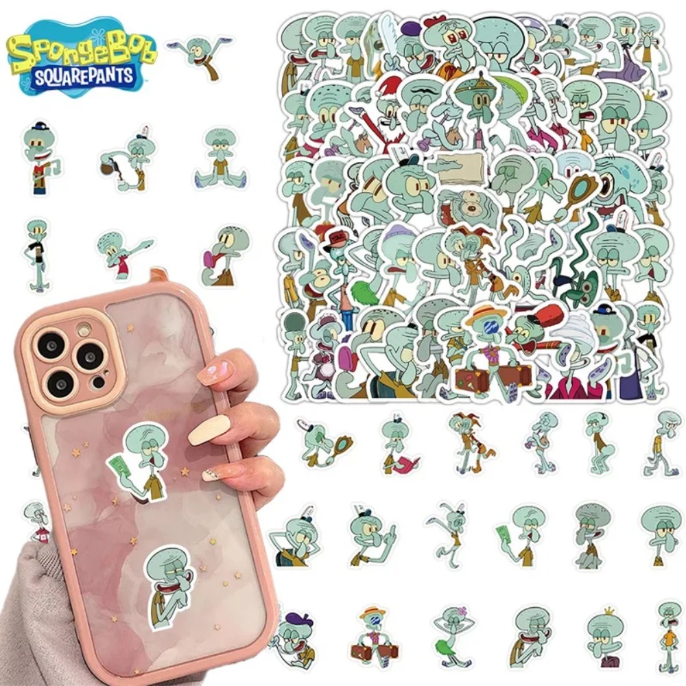 60Pcs SpongeBob Squidward Tent - Laptop Accessories Case review and price