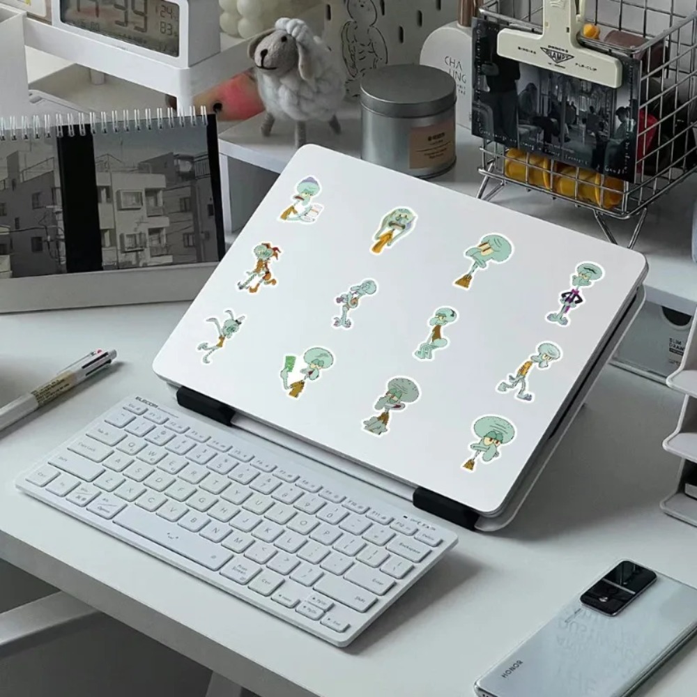 60Pcs SpongeBob Squidward Tent - Laptop Accessories Case review and price