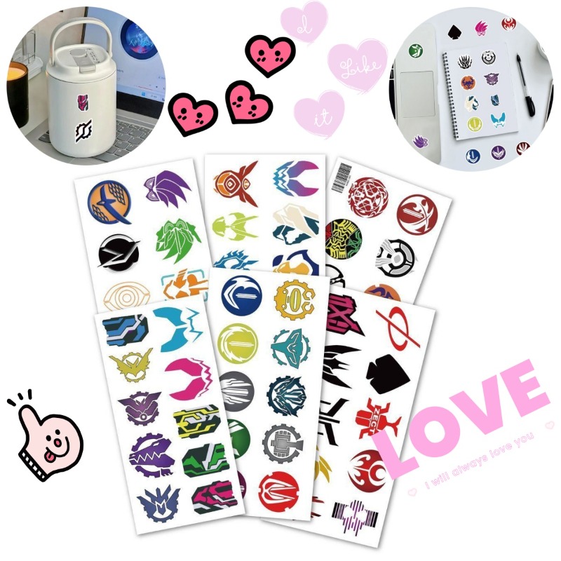 60 Sheets Kamen Rider Logo Sti - Laptop Accessory review and price
